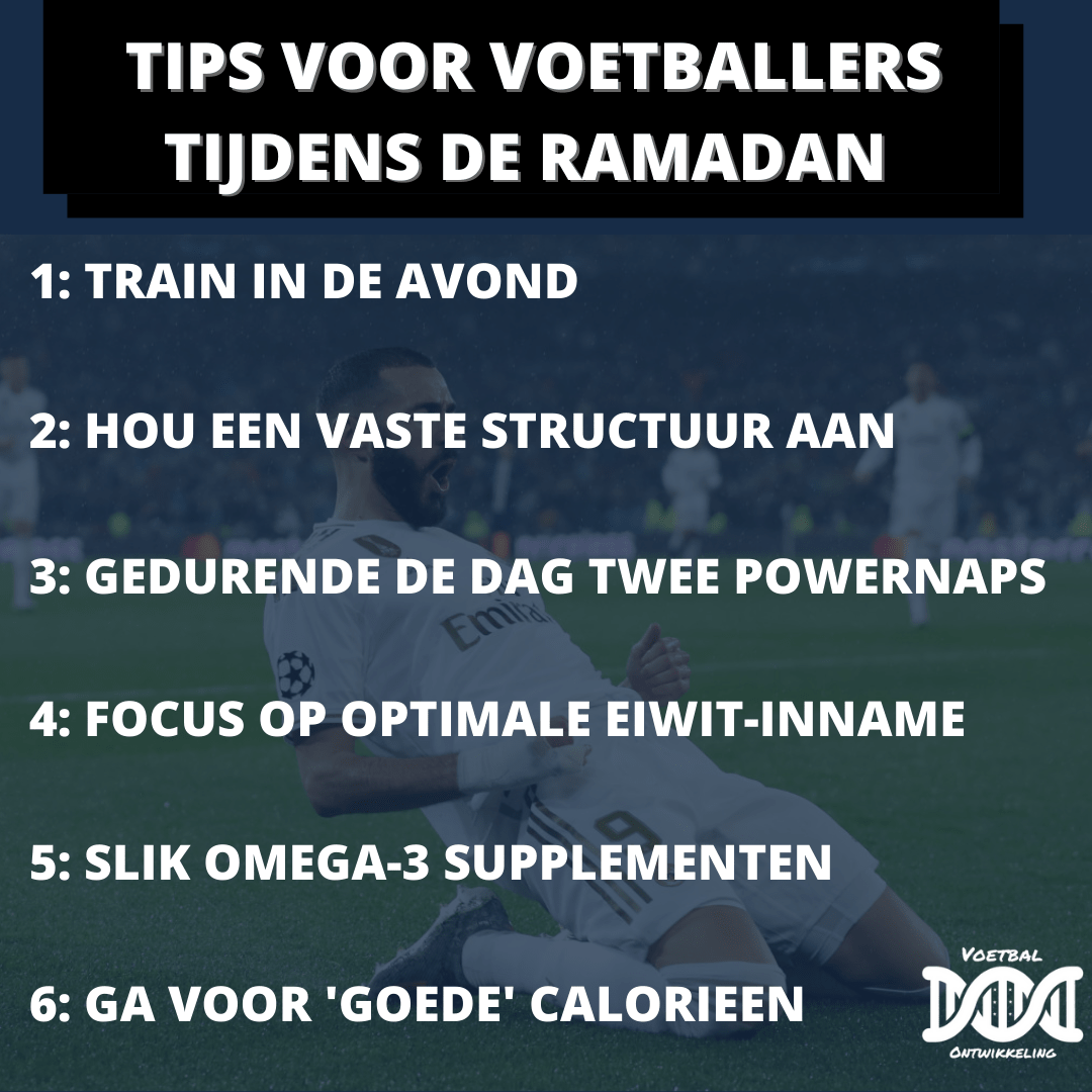 Tips voor Voetbal en Ramadan