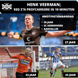 Henk Veerman: van amateurs naar profvoetbal