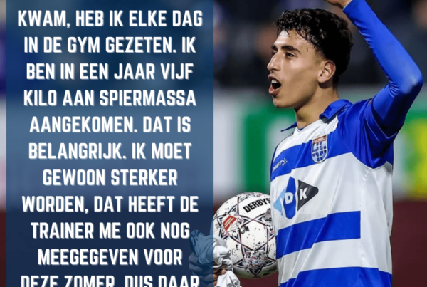 De voetbaldroom van Younes Taha ging via Zwolle naar FC Twente