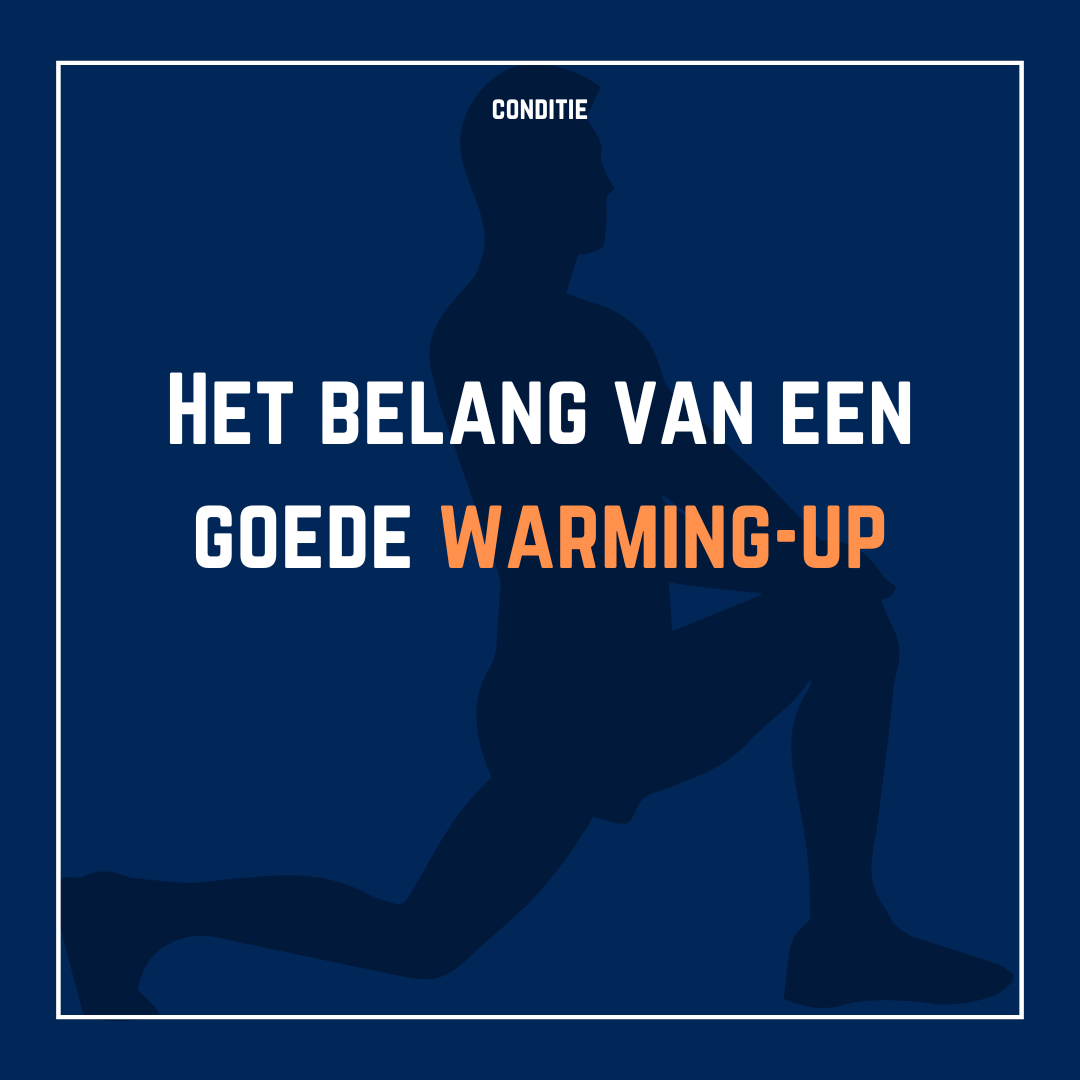 Het belang van een goede warming up voor voetballers